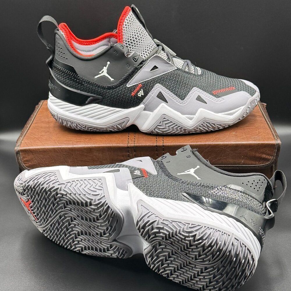 Air Jordan Westbrook One Take 'Black Cement'